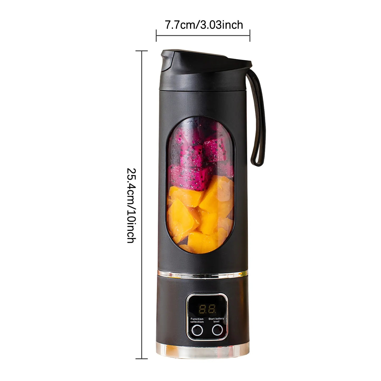 USB Rechargeable Portable Smoothies Blender & Juicer, Fruit & Vegetable Juicer, Household Kitchen Appliances for Home Outdoor Use, Ice Maker Machine, Blender for Shakes, USB Rechargeable Blenders