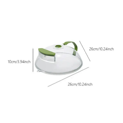 Kitchen Microwave Anti-Splashing Cover, Kitchen Accessories, Kitchen Supplies - Oil-Proof Food Lid for Heating & Fresh-Keeping Kitchen Utensils Kitchen Gadgets