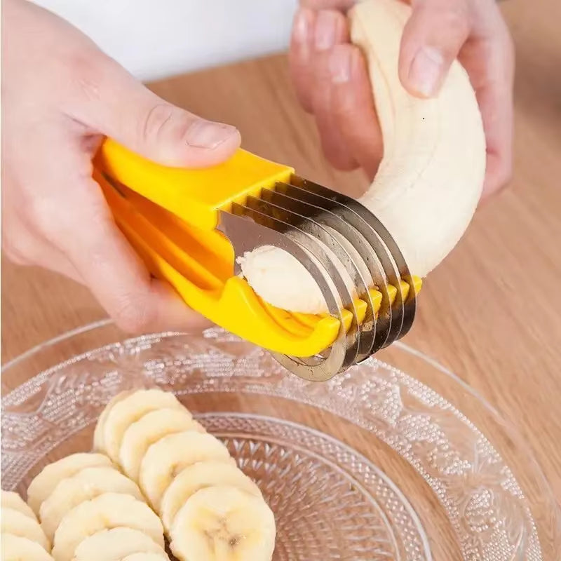 Edelstahl Bananen- & Wurstschneider