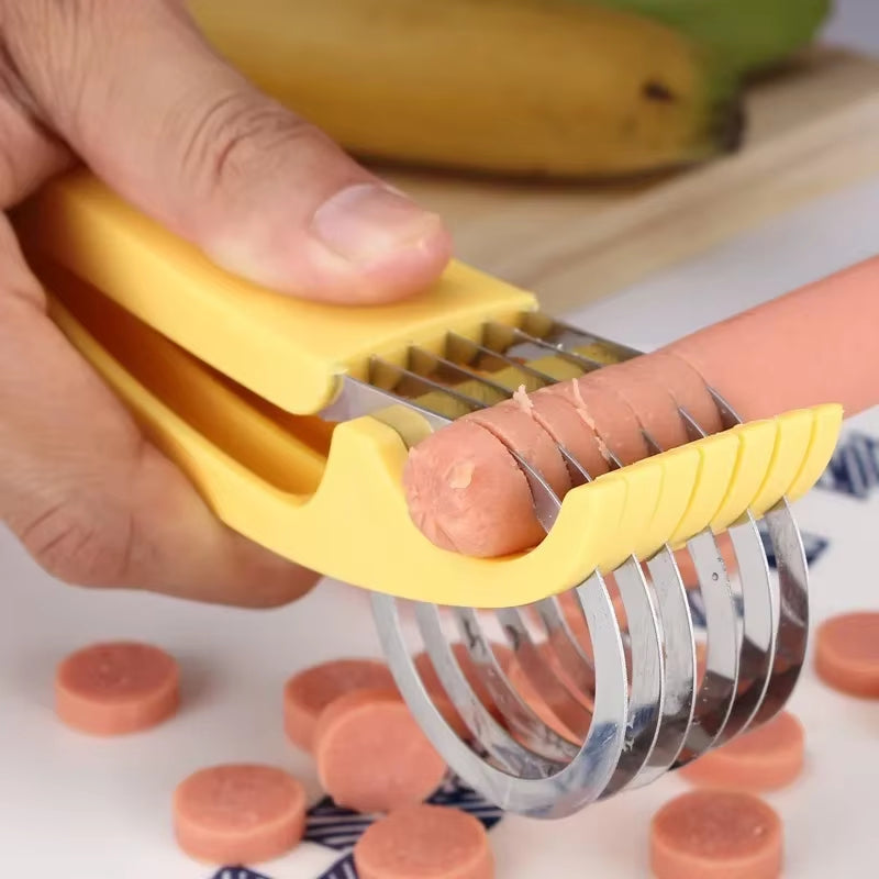 Edelstahl Bananen- & Wurstschneider